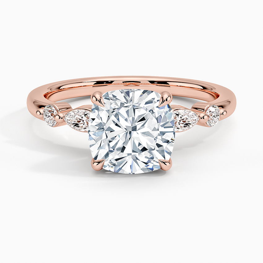 Versailles One-Quarter Coverage Diamond Engagement Ring