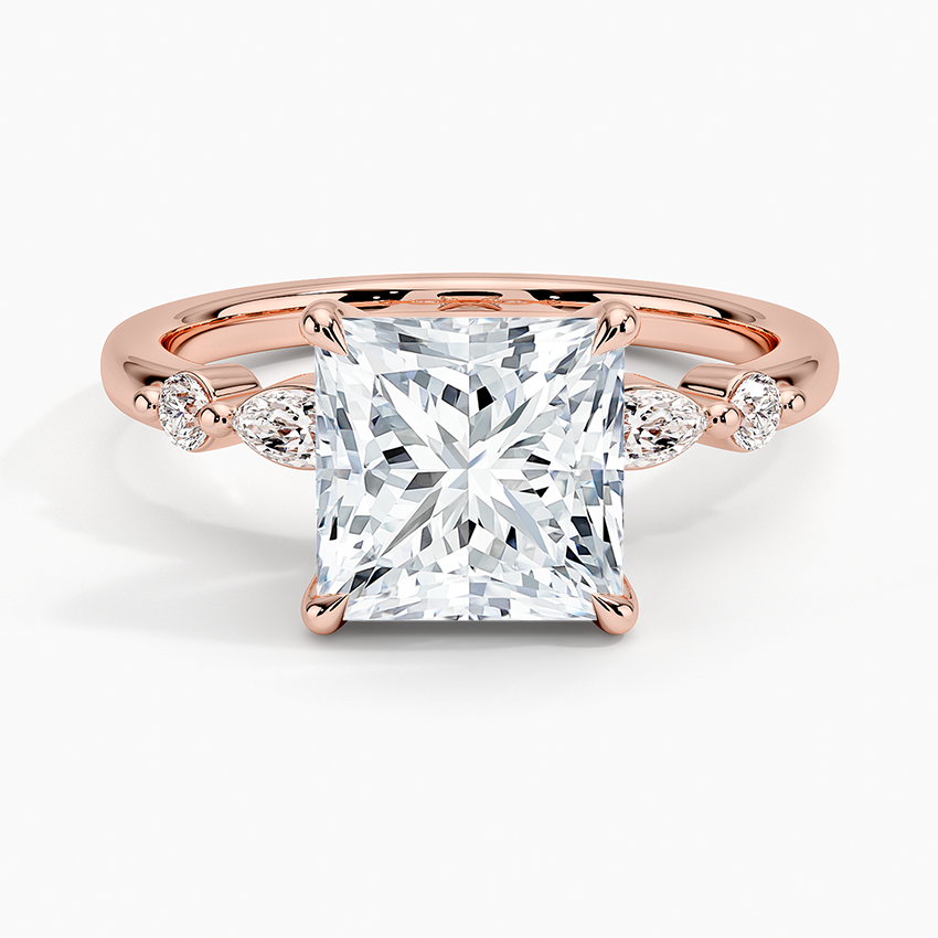 Versailles One-Quarter Coverage Diamond Engagement Ring