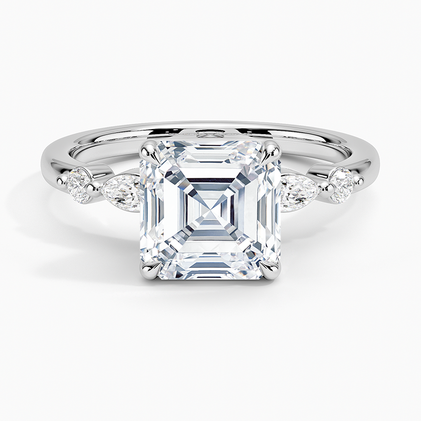 Versailles One-Quarter Coverage Diamond Engagement Ring