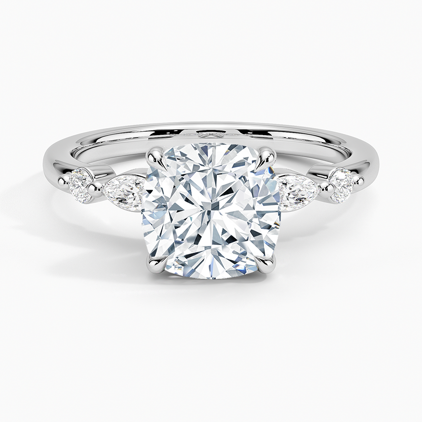 Versailles One-Quarter Coverage Diamond Engagement Ring