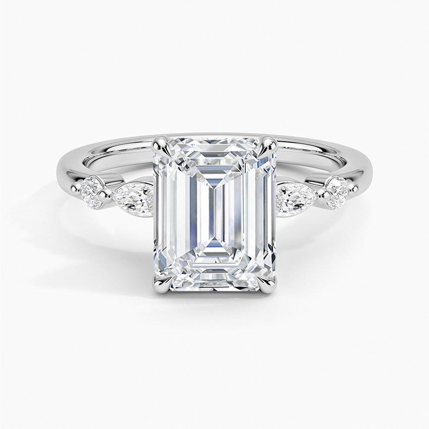 Versailles One-Quarter Coverage Diamond Engagement Ring