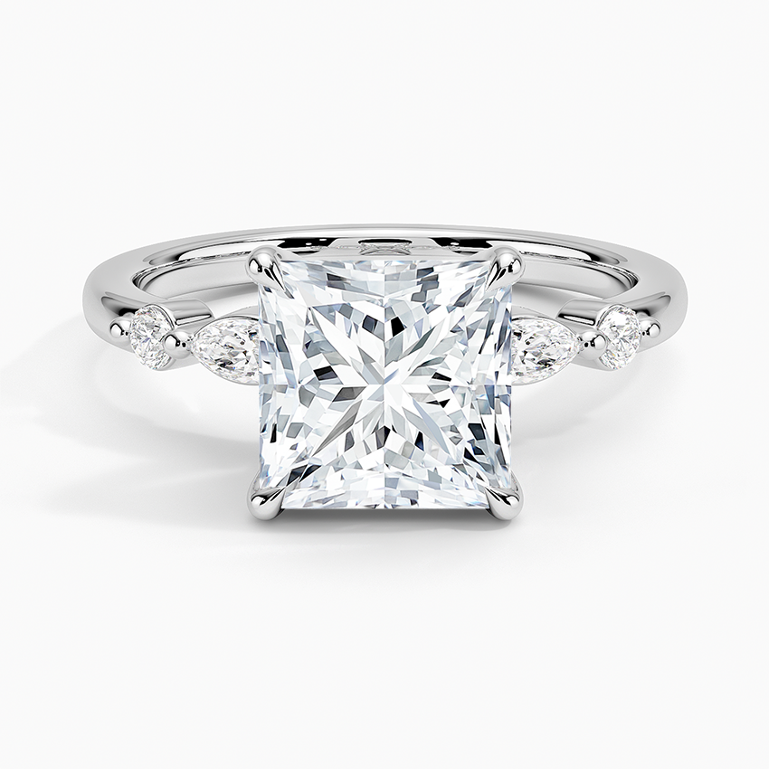 Versailles One-Quarter Coverage Diamond Engagement Ring