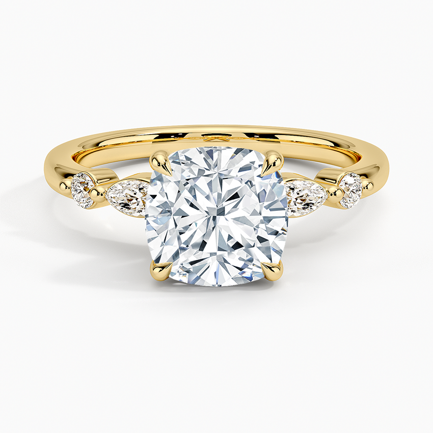 Versailles One-Quarter Coverage Diamond Engagement Ring