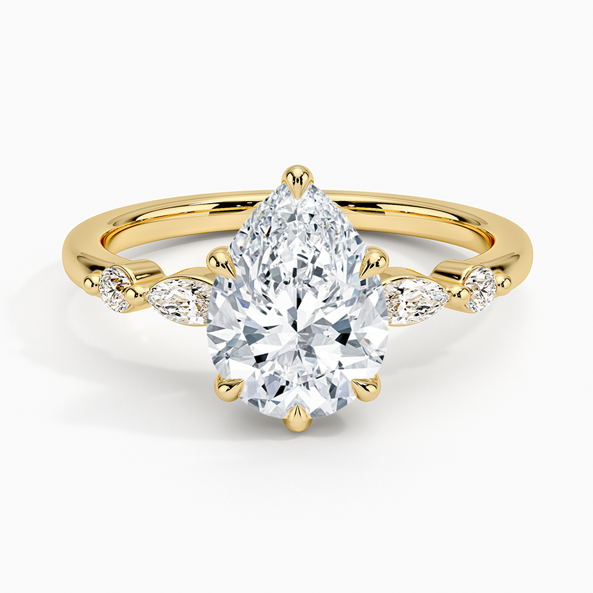 Versailles One-Quarter Coverage Diamond Engagement Ring