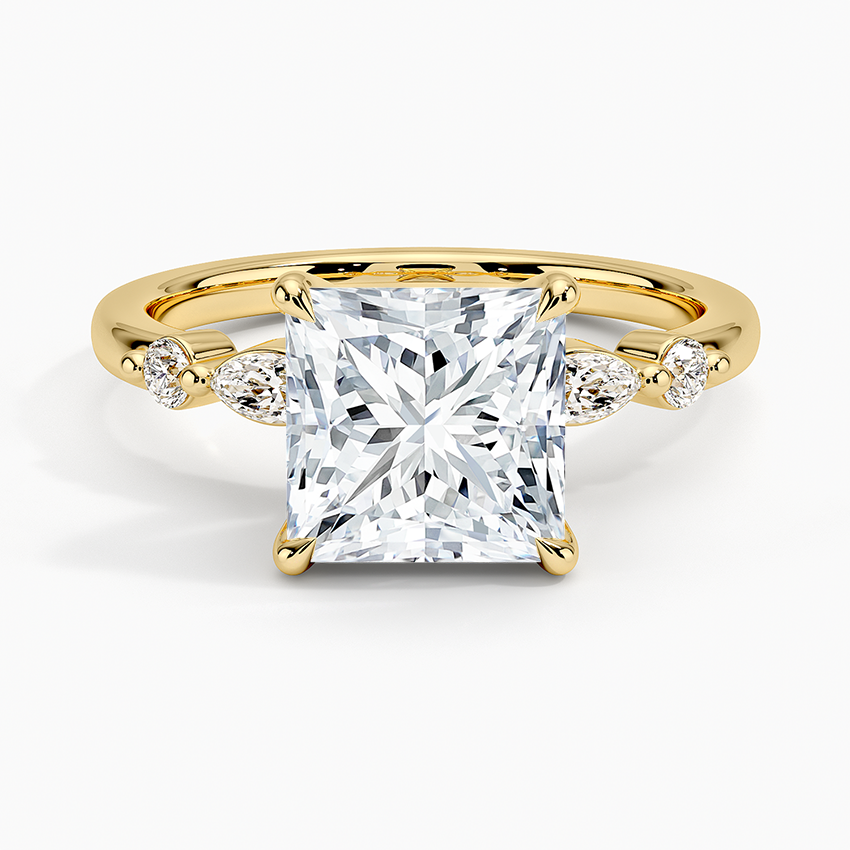 Versailles One-Quarter Coverage Diamond Engagement Ring