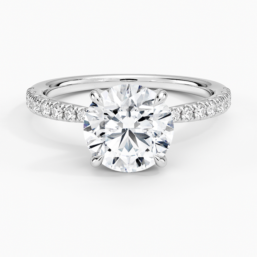 Freesia 2mm Diamond Engagement Ring