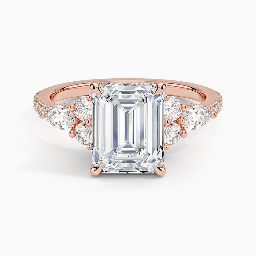 Luxe Nadia Pavé Diamond Engagement Ring