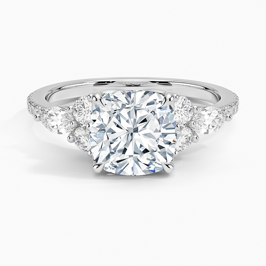 Luxe Nadia Pavé Diamond Engagement Ring