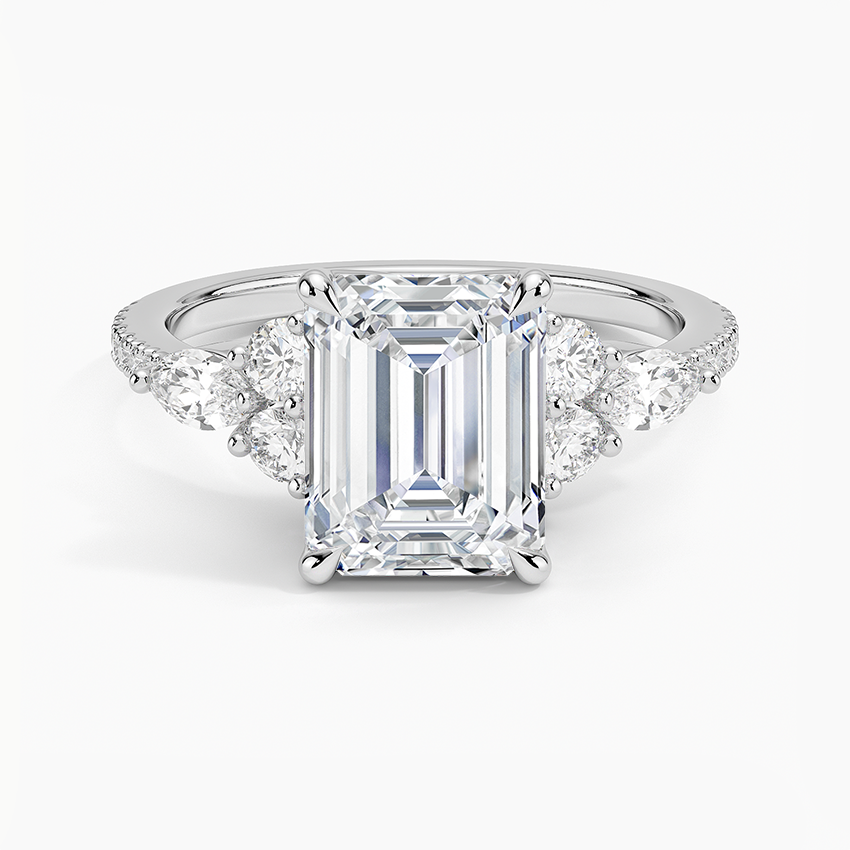 Luxe Nadia Pavé Diamond Engagement Ring