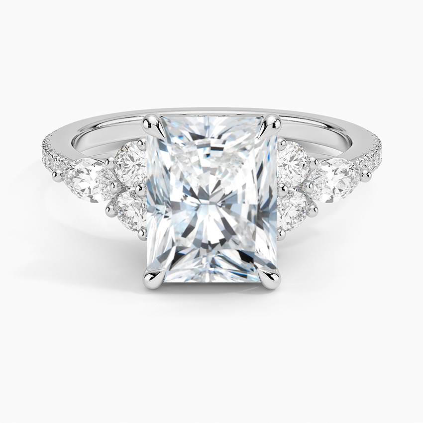 Luxe Nadia Pavé Diamond Engagement Ring