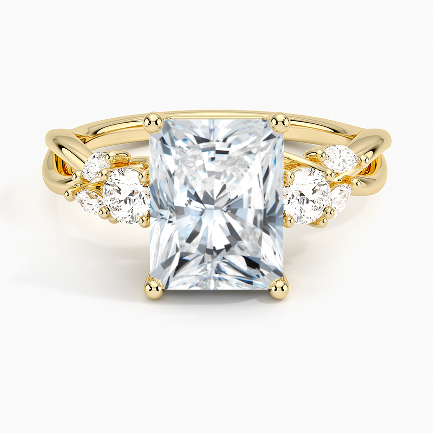 Willow Three Stone Diamond Engagement Ring