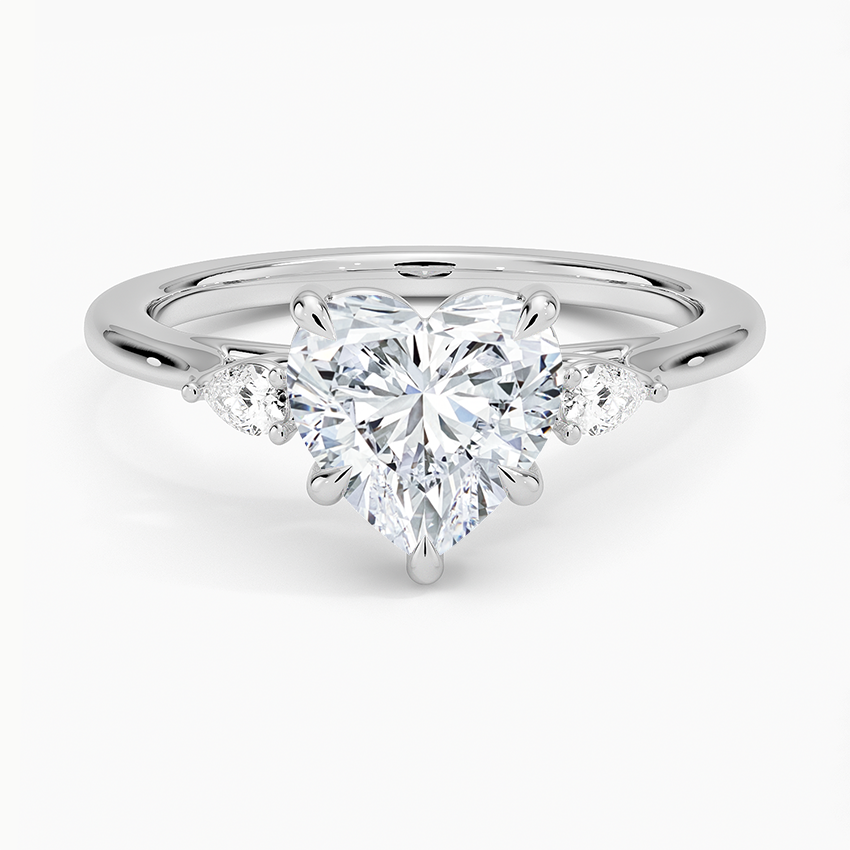 Aria Perfect Fit Three Stone Diamond Engagement Ring