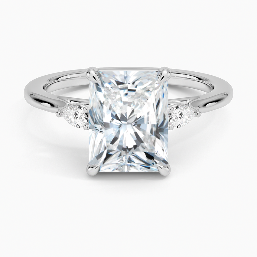 Aria Perfect Fit Three Stone Diamond Engagement Ring