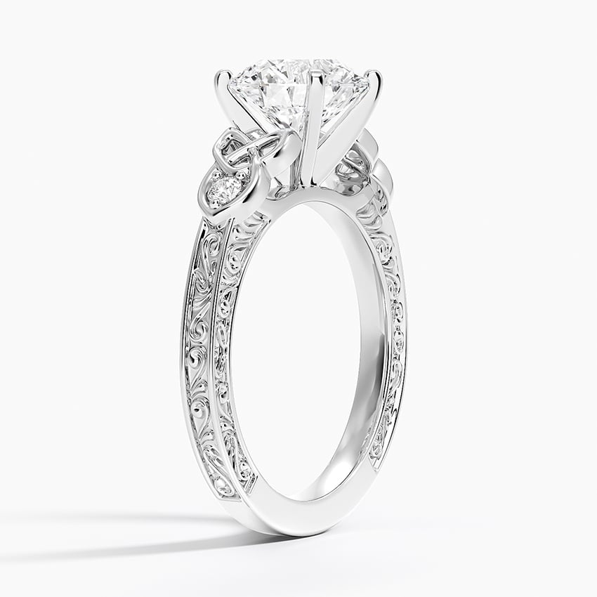 Aberdeen Celtic Diamond Engagement Ring