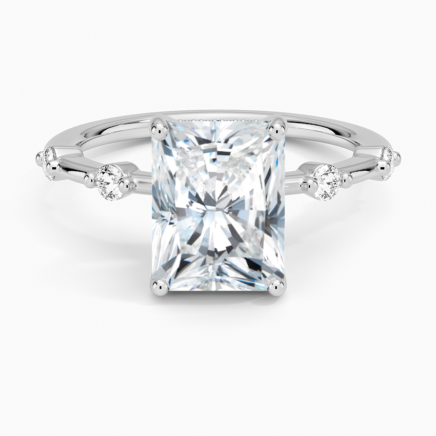 Aimee Hidden Halo Diamond Engagement Ring