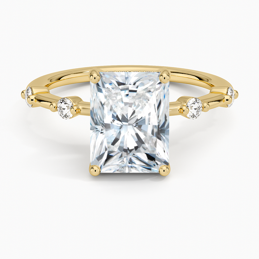 Aimee Hidden Halo Diamond Engagement Ring