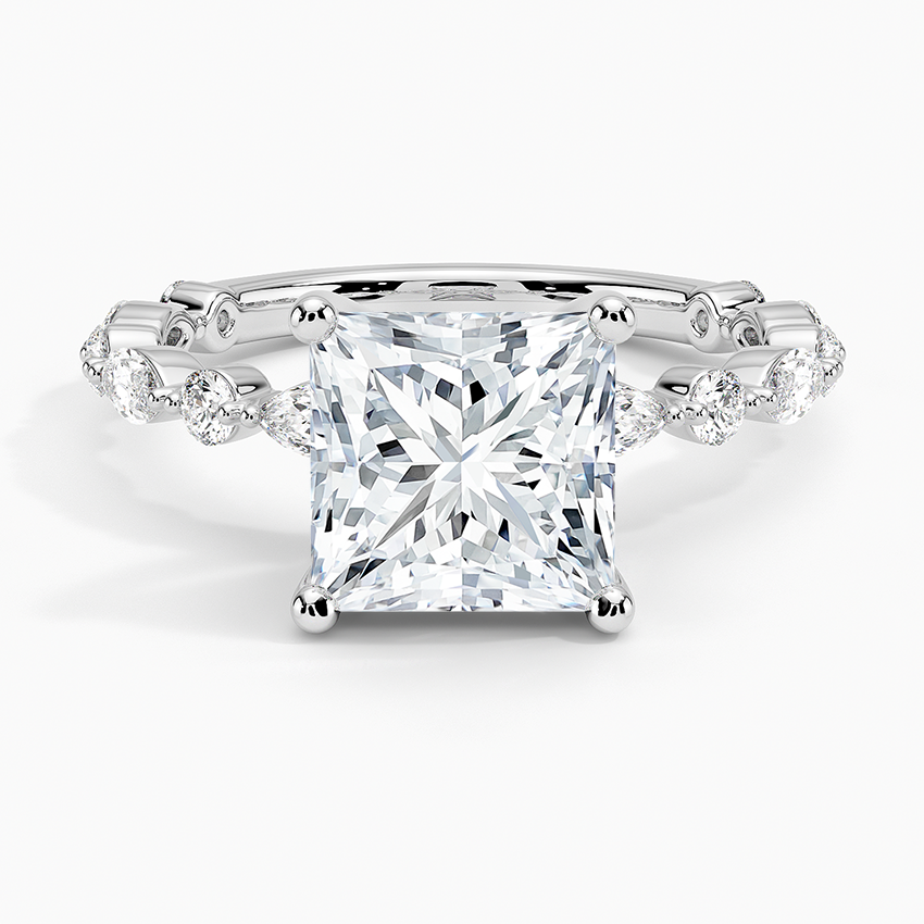 Versailles Three-Quarter Coverage Diamond Engagement Ring