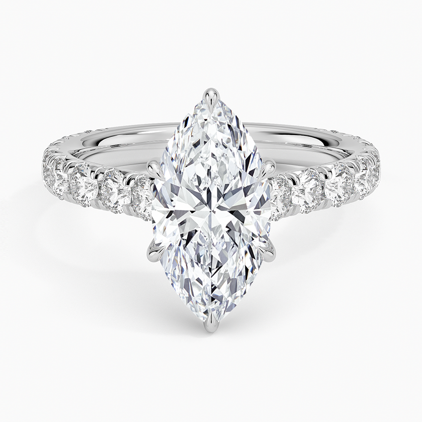 Anthology Three-Quarter Coverage Diamond Engagement Ring