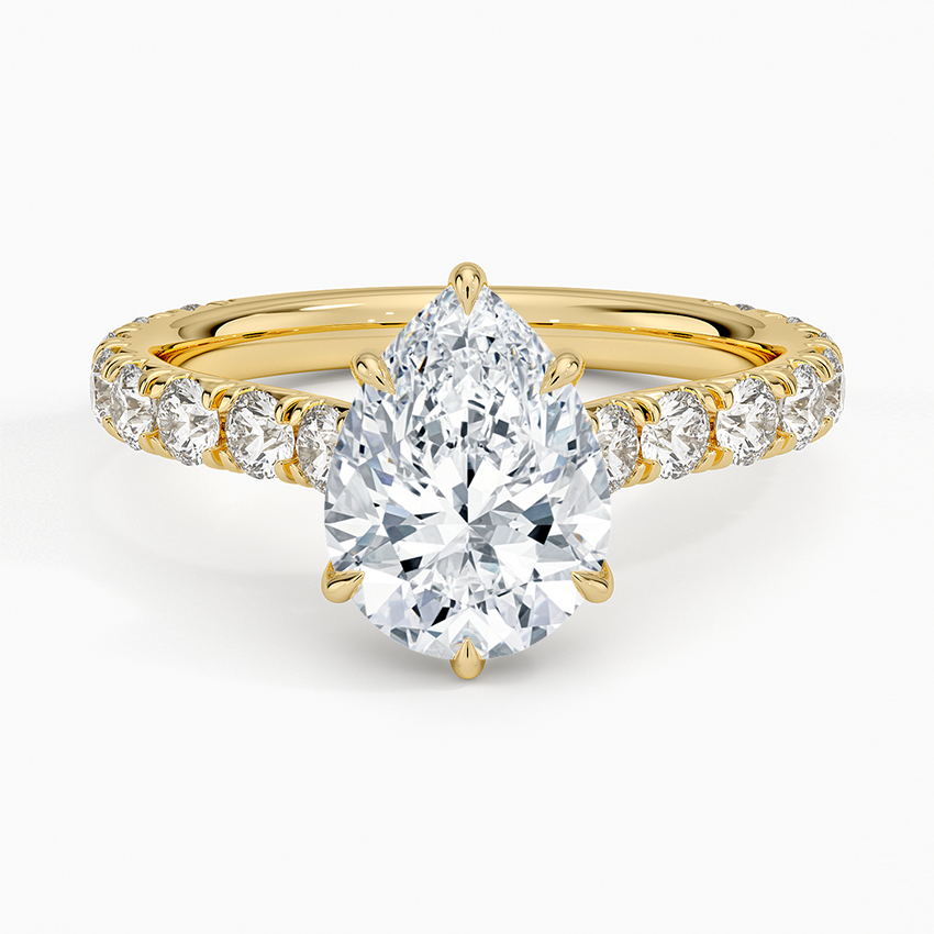 Anthology Three-Quarter Coverage Diamond Engagement Ring