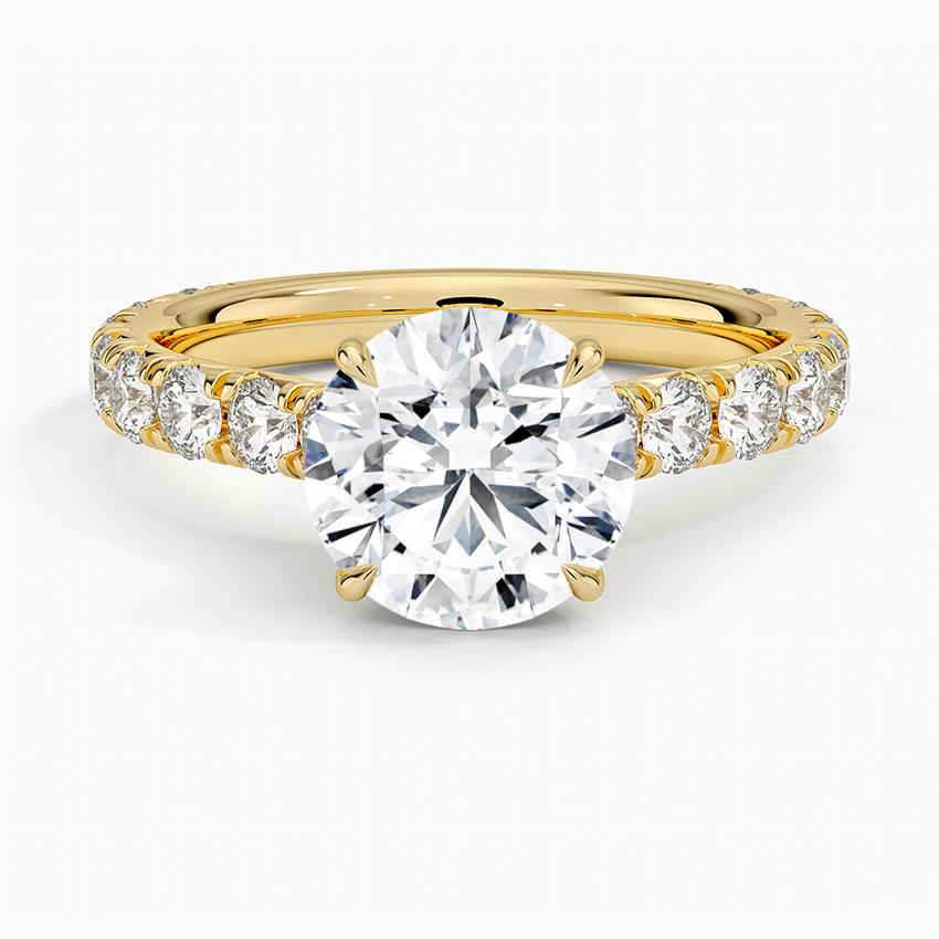 Anthology Three-Quarter Coverage Diamond Engagement Ring