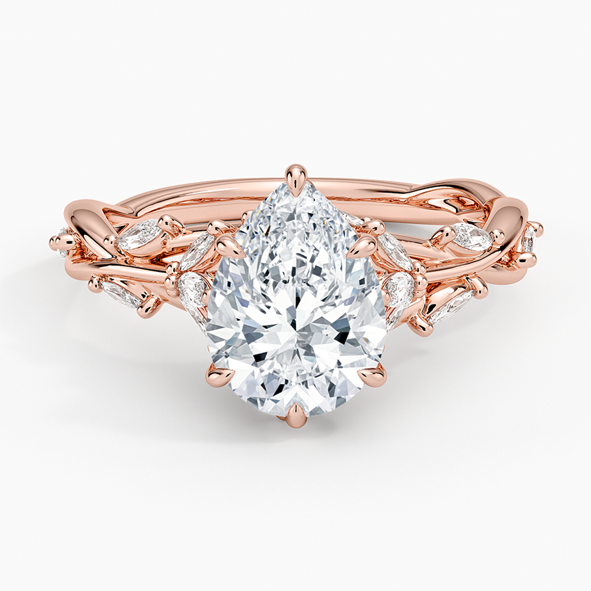 Secret Garden Diamond Engagement Ring