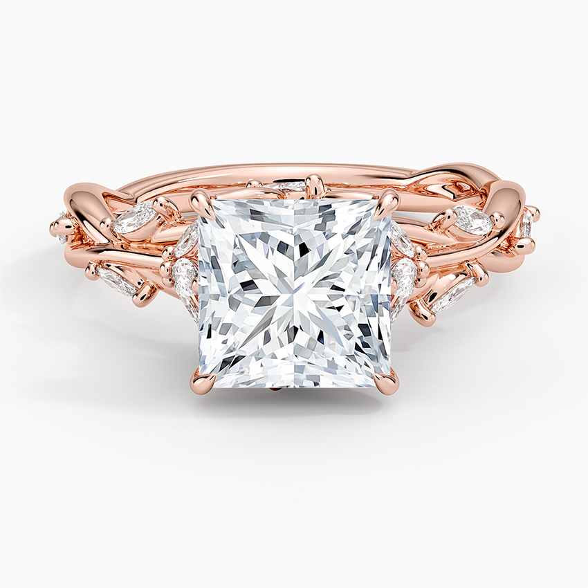 Secret Garden Diamond Engagement Ring