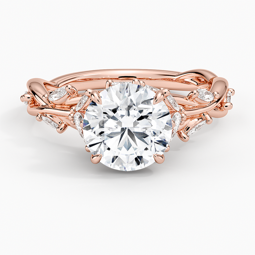 Secret Garden Diamond Engagement Ring