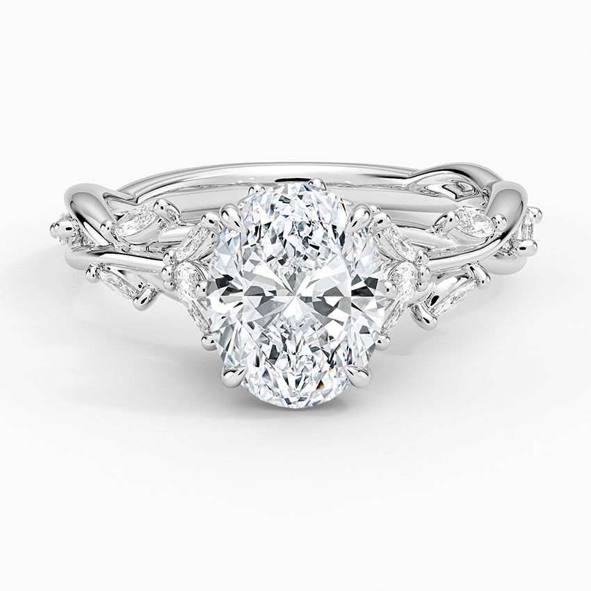 Secret Garden Diamond Engagement Ring