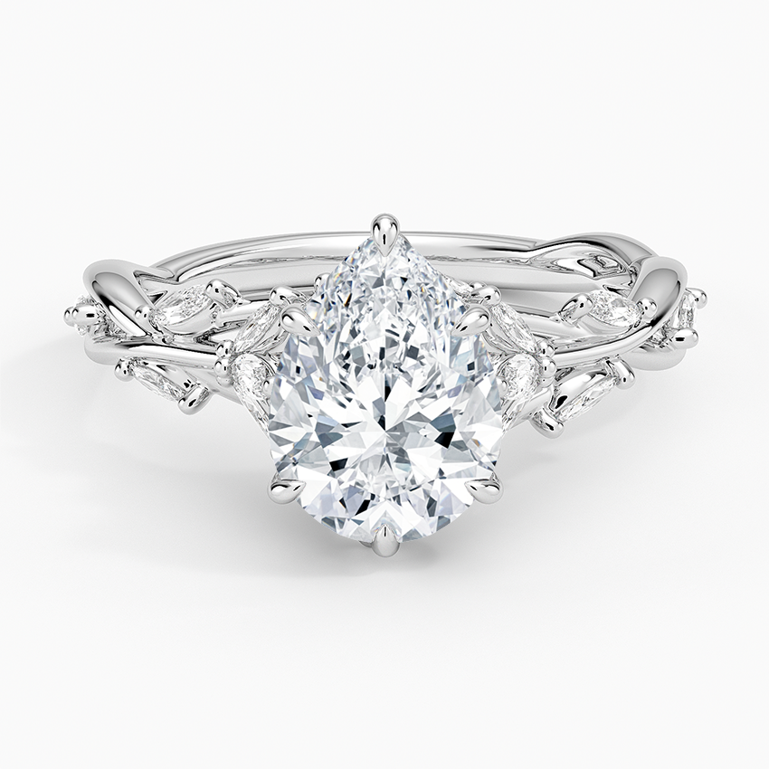 Secret Garden Diamond Engagement Ring