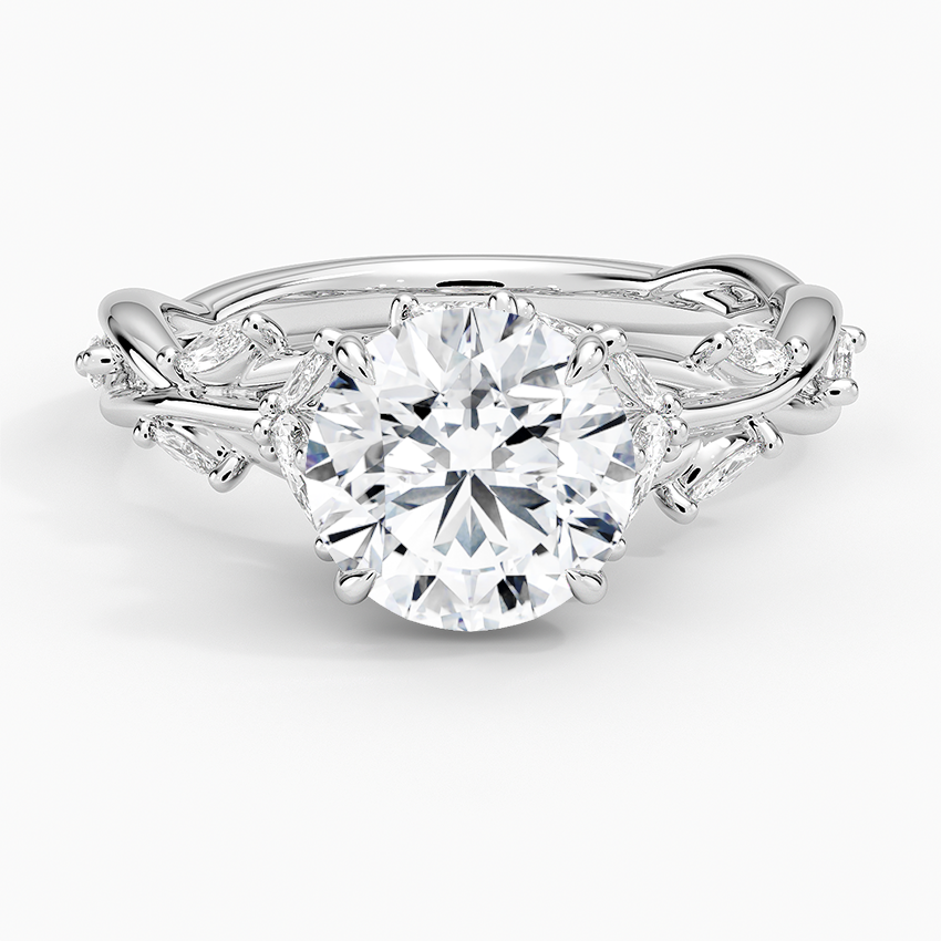 Secret Garden Diamond Engagement Ring