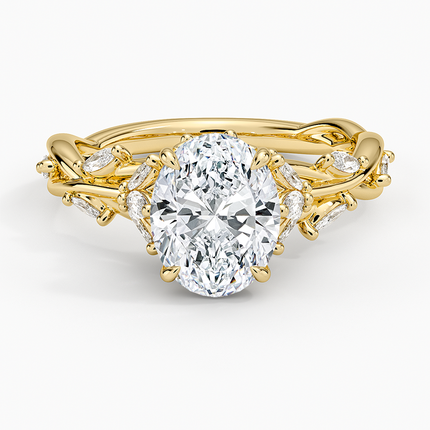 Secret Garden Diamond Engagement Ring