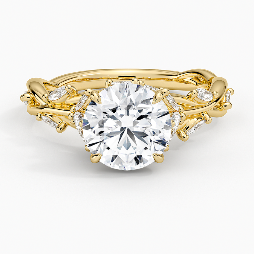 Secret Garden Diamond Engagement Ring