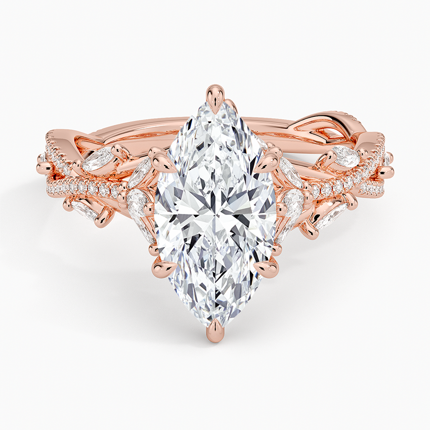 Luxe Secret Garden Diamond Engagement Ring