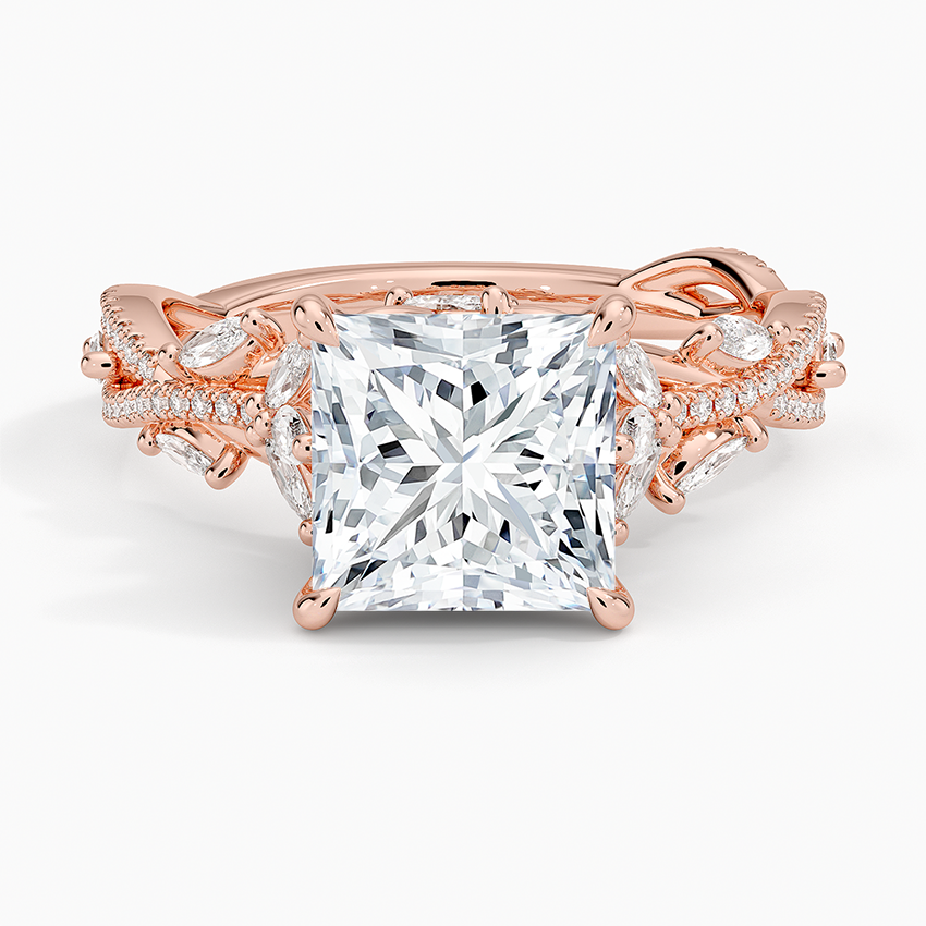 Luxe Secret Garden Diamond Engagement Ring