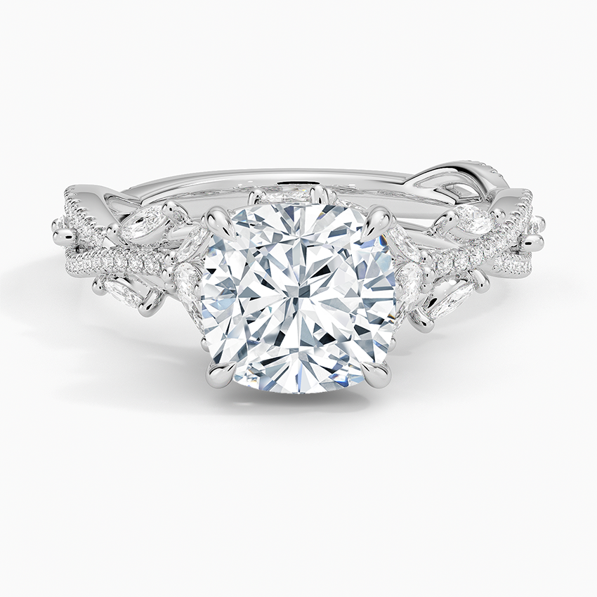 Luxe Secret Garden Diamond Engagement Ring