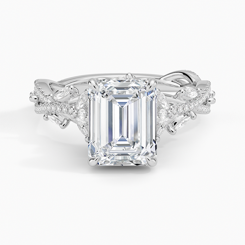 Luxe Secret Garden Diamond Engagement Ring