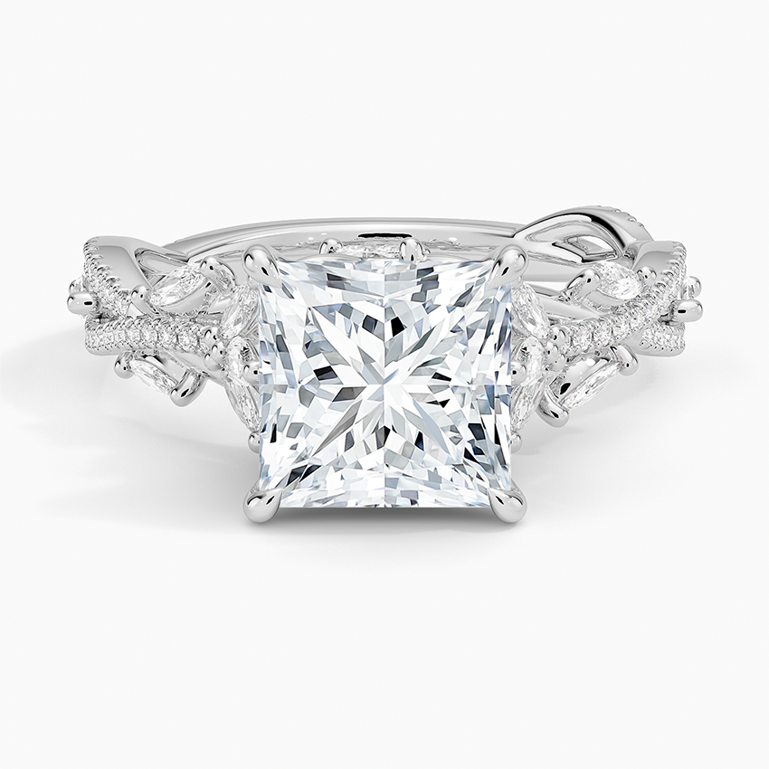 Luxe Secret Garden Diamond Engagement Ring