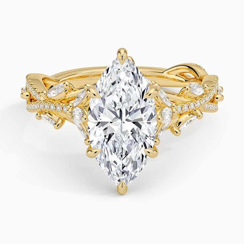 Luxe Secret Garden Diamond Engagement Ring