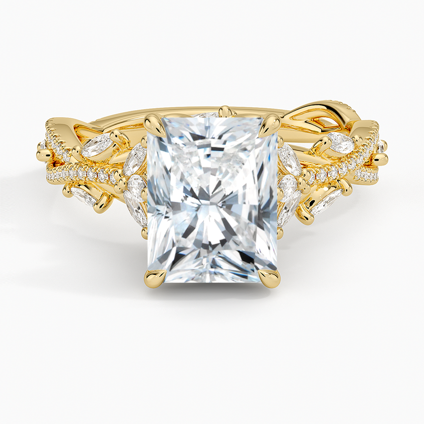 Luxe Secret Garden Diamond Engagement Ring