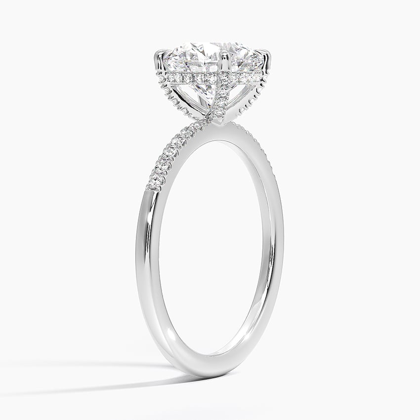 Viviana One-Quarter Coverage Diamond Engagement Ring