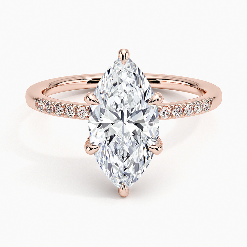 Viviana One-Quarter Coverage Diamond Engagement Ring