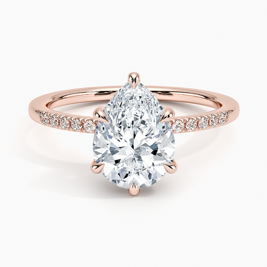 Viviana One-Quarter Coverage Diamond Engagement Ring