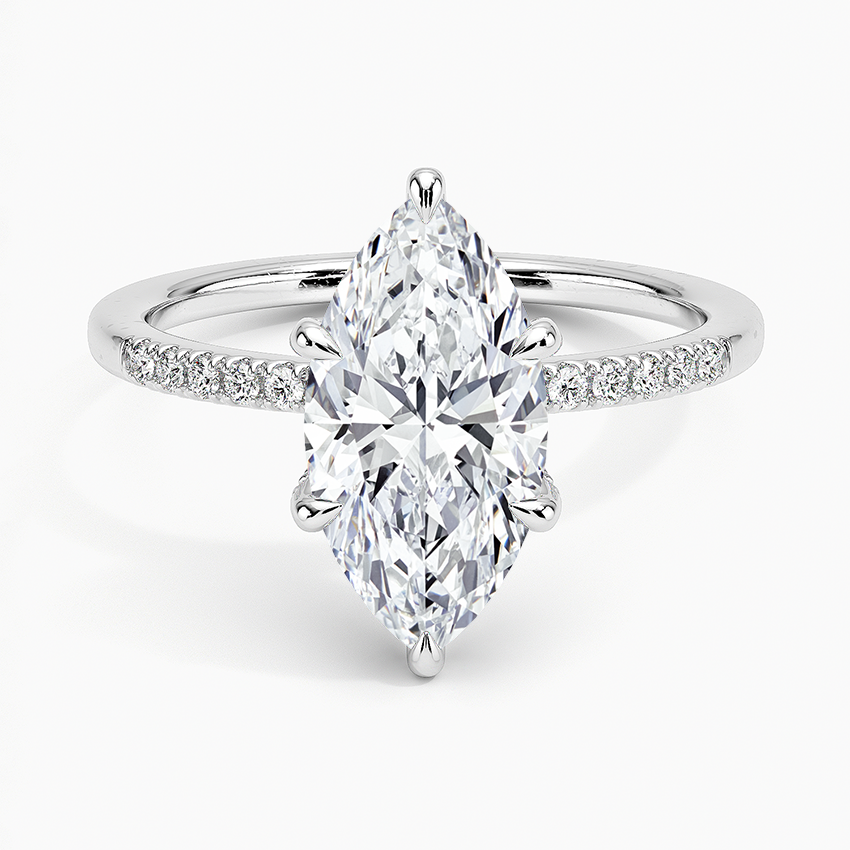 Viviana One-Quarter Coverage Diamond Engagement Ring