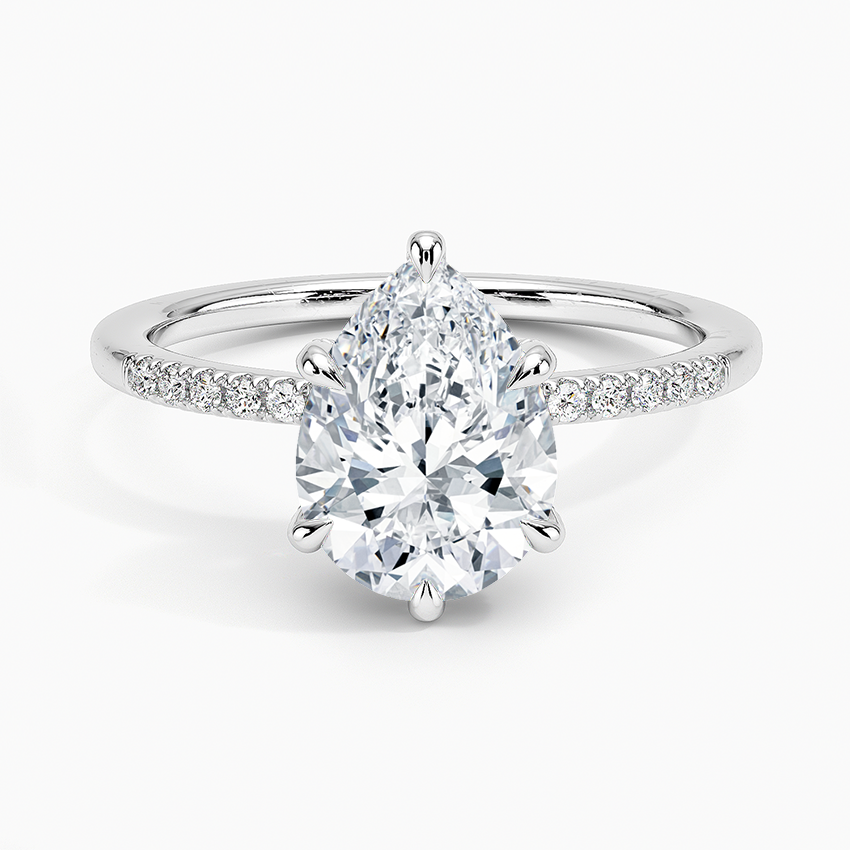 Viviana One-Quarter Coverage Diamond Engagement Ring