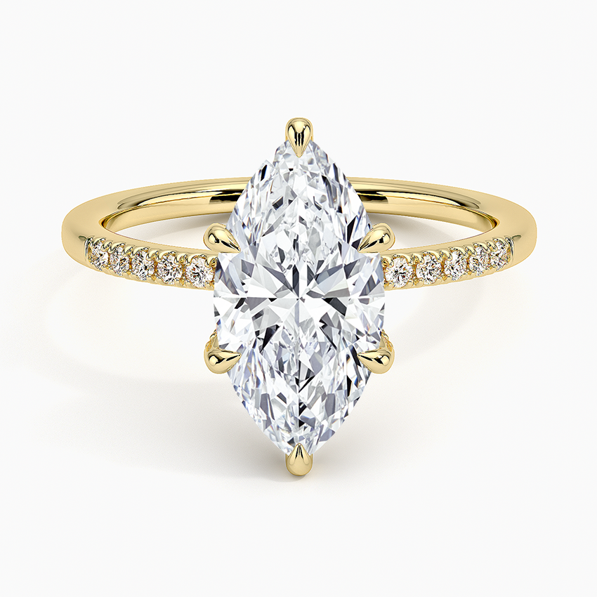 Viviana One-Quarter Coverage Diamond Engagement Ring