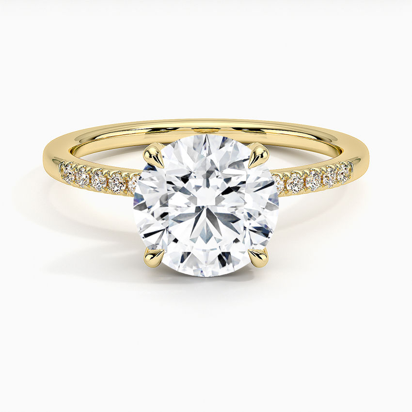 Viviana One-Quarter Coverage Diamond Engagement Ring