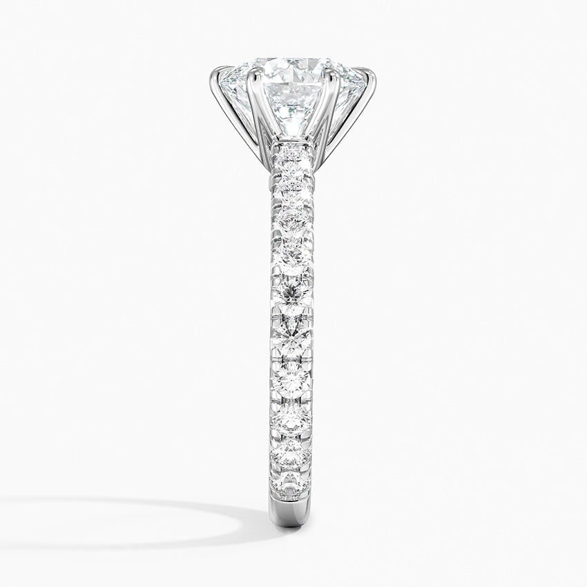 Sienna Three-Quarter Coverage Diamond Engagement Ring