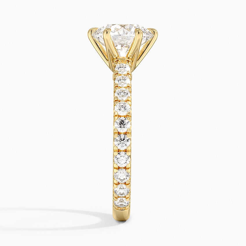 Sienna Three-Quarter Coverage Diamond Engagement Ring