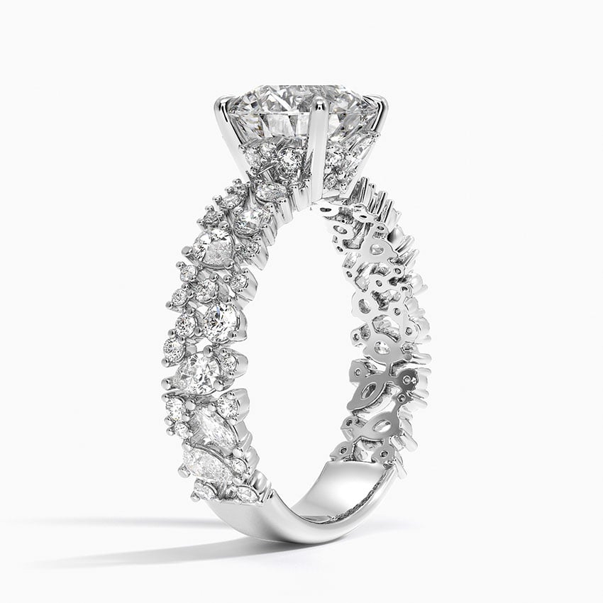 Glacé Diamond Engagement Ring