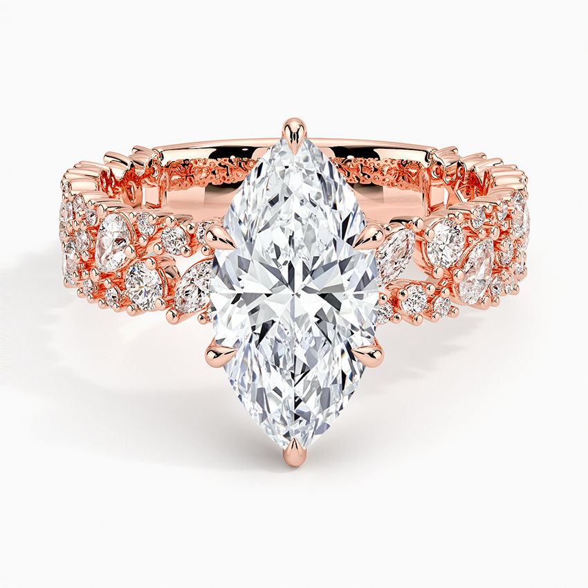 Glacé Diamond Engagement Ring